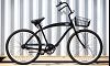 beach cruiser bicycle without fender and basket